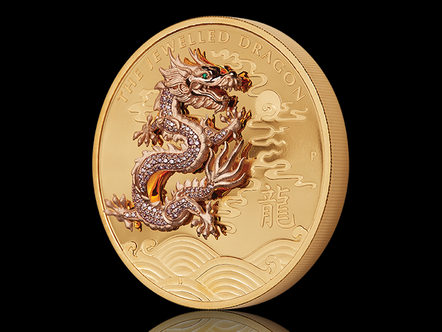 Jewelled Dragon 2019   The Perth Mint